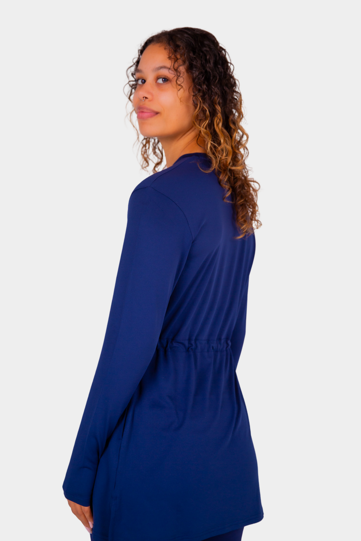 Performance Modest Activewear Dress (Blue)