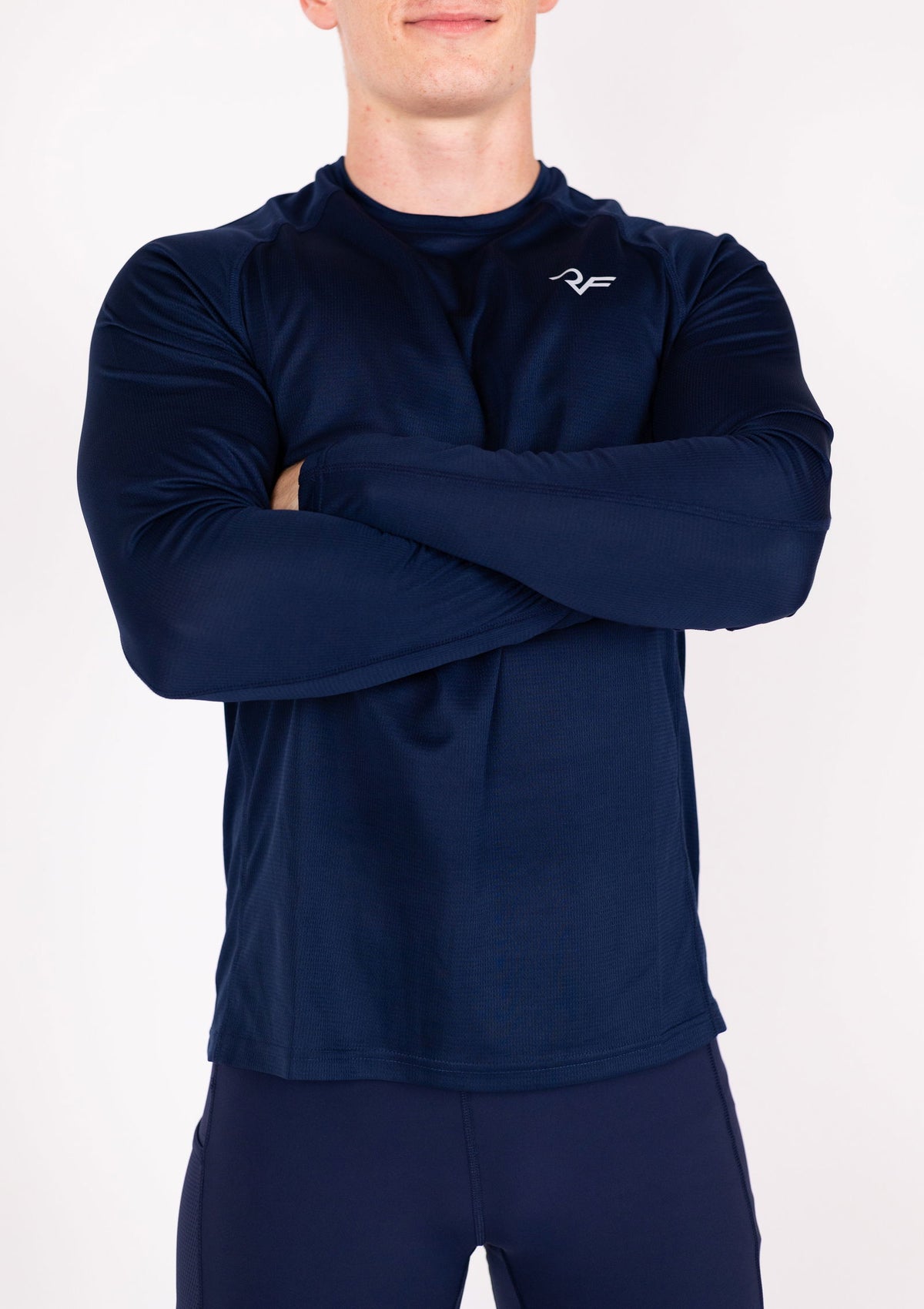 Aero-Vent Long Sleeve Shirt (Black Iris) - RYBELFIT Sportswear