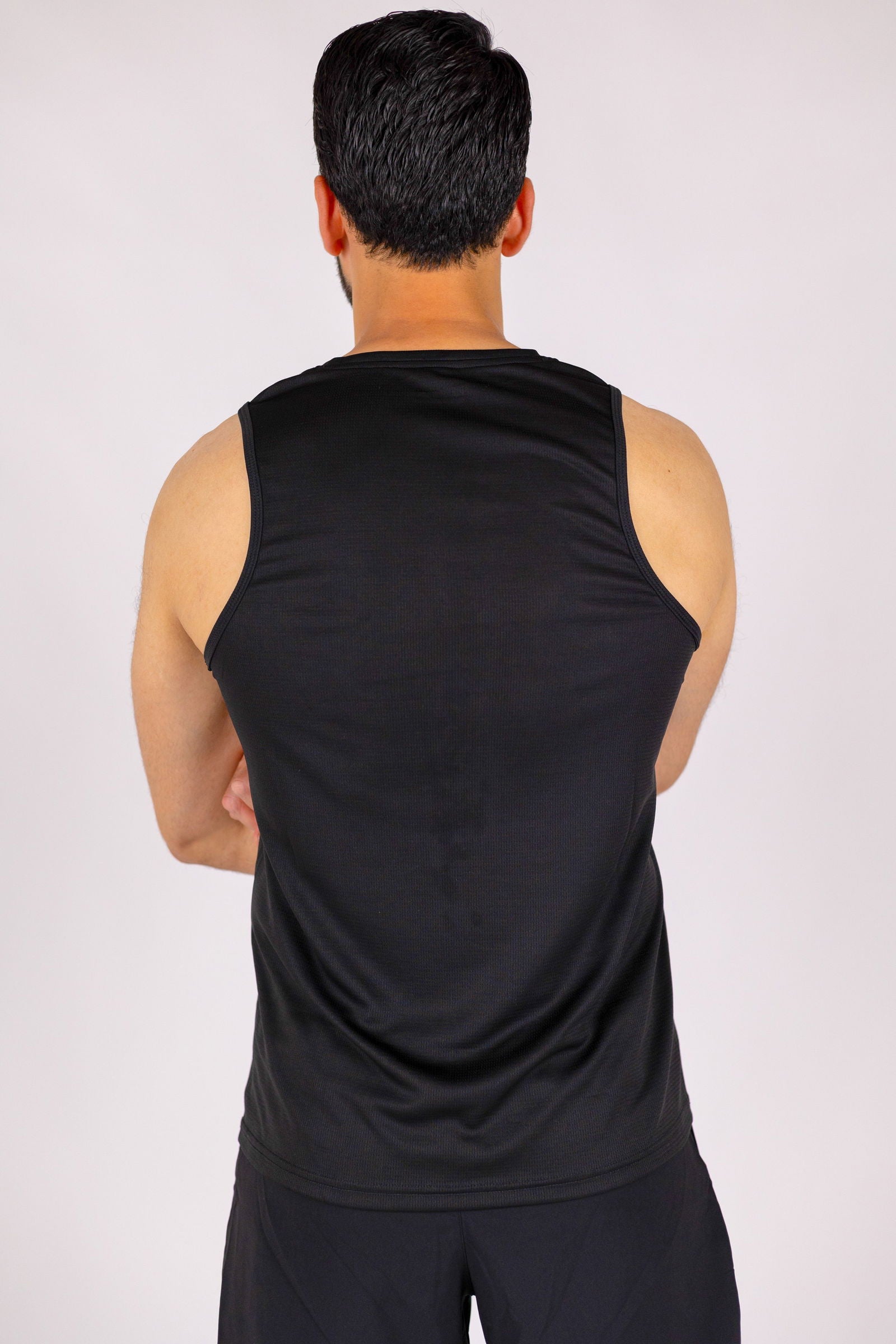 Aero-Vent Singlet (Black) - RYBELFIT Sportswear