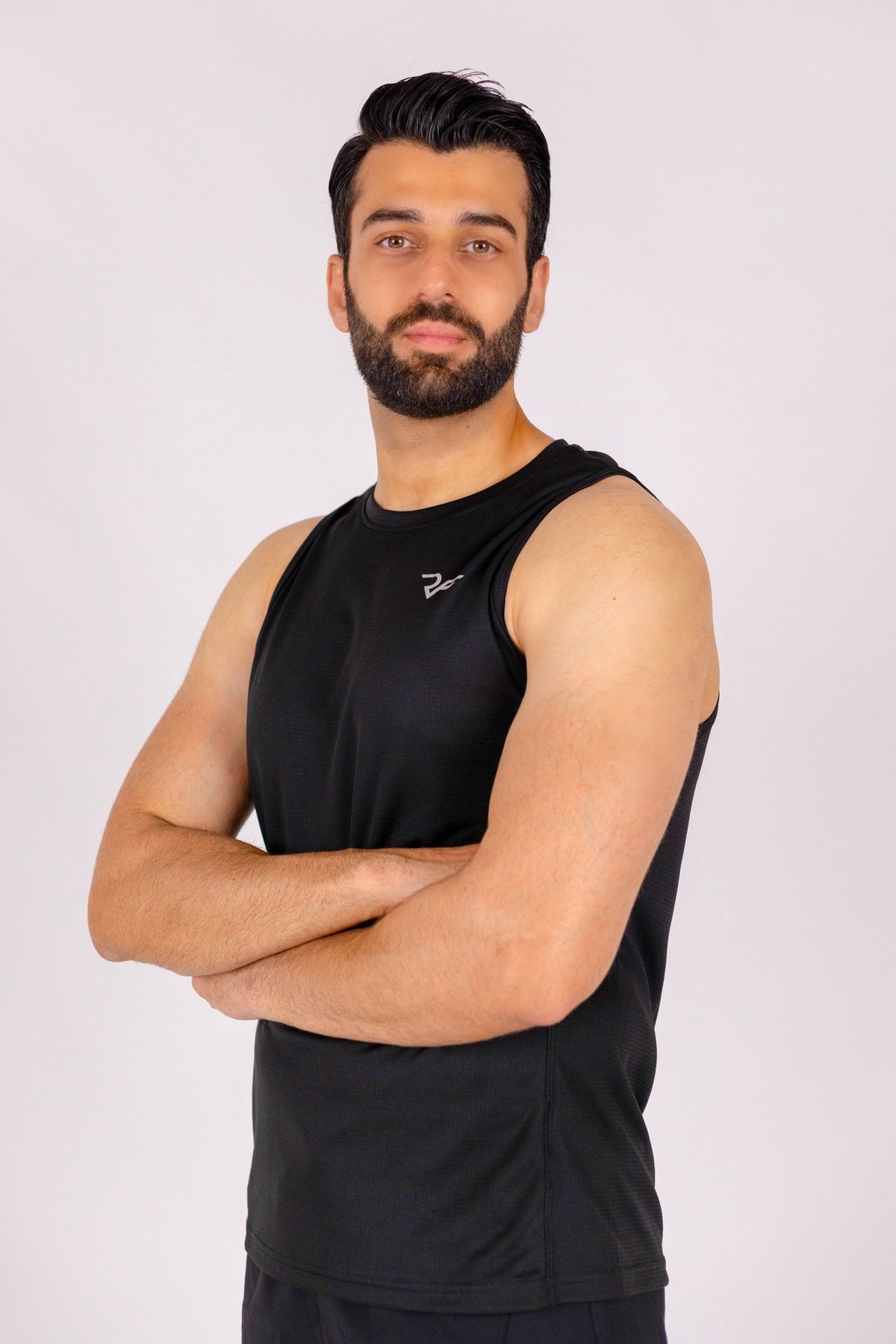 Aero-Vent Singlet (Black) - RYBELFIT Sportswear