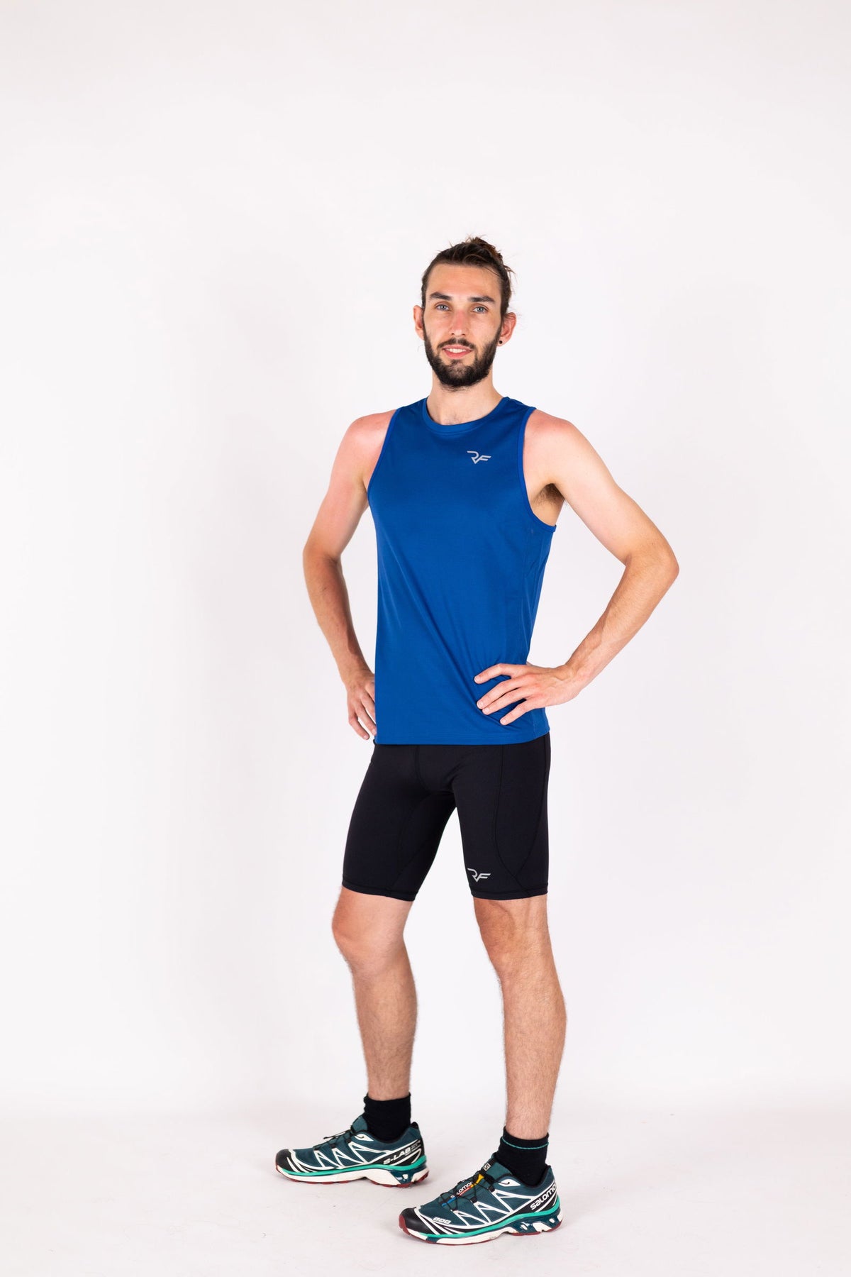 Aero-Vent Singlet (True Blue) - RYBELFIT Sportswear