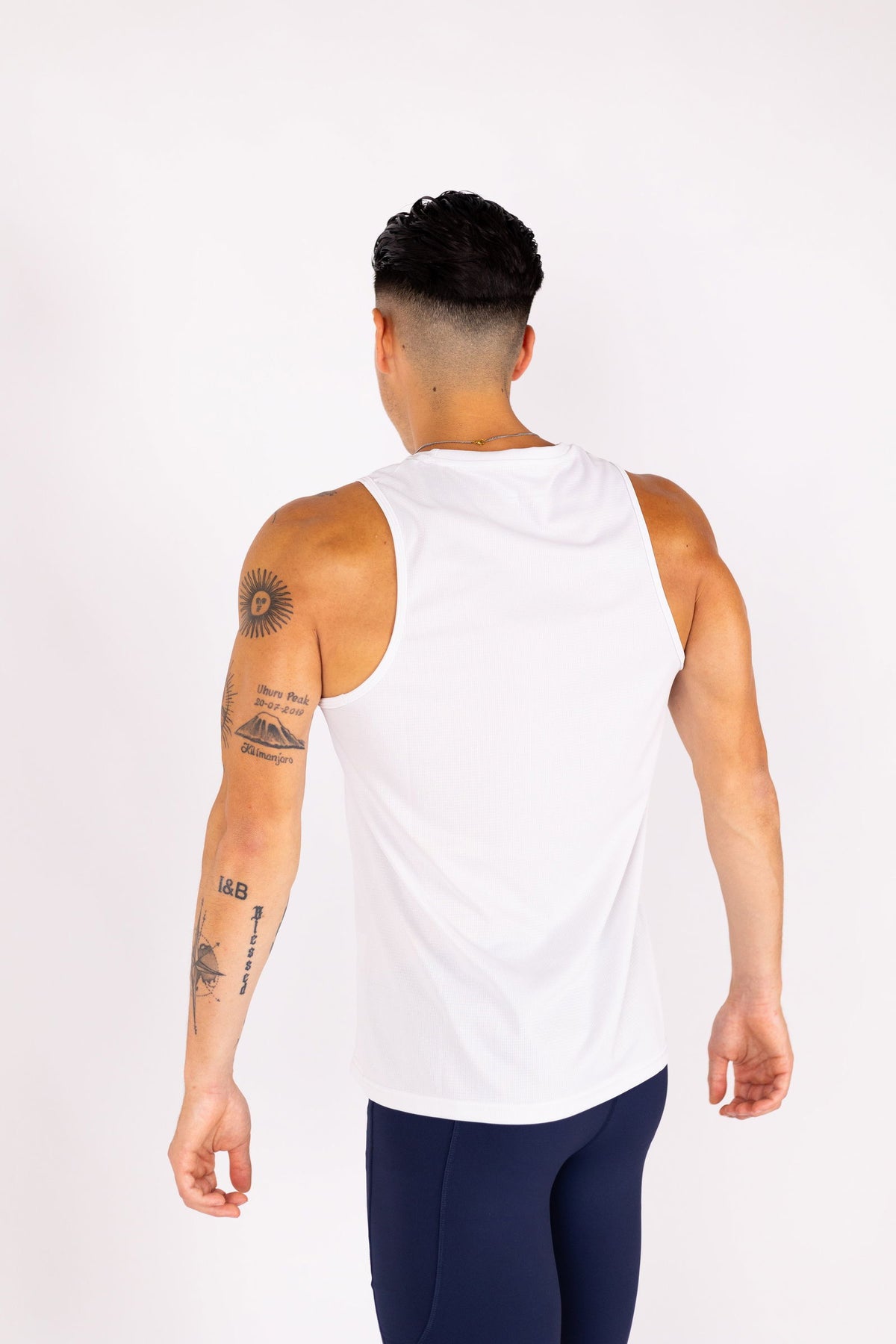 Aero-Vent Singlet (White) - RYBELFIT Sportswear