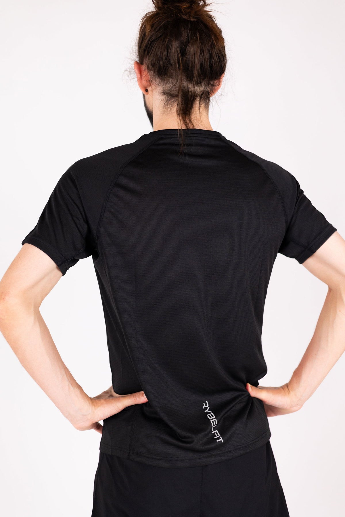 Aero-Vent T-shirt (Black) - RYBELFIT Sportswear