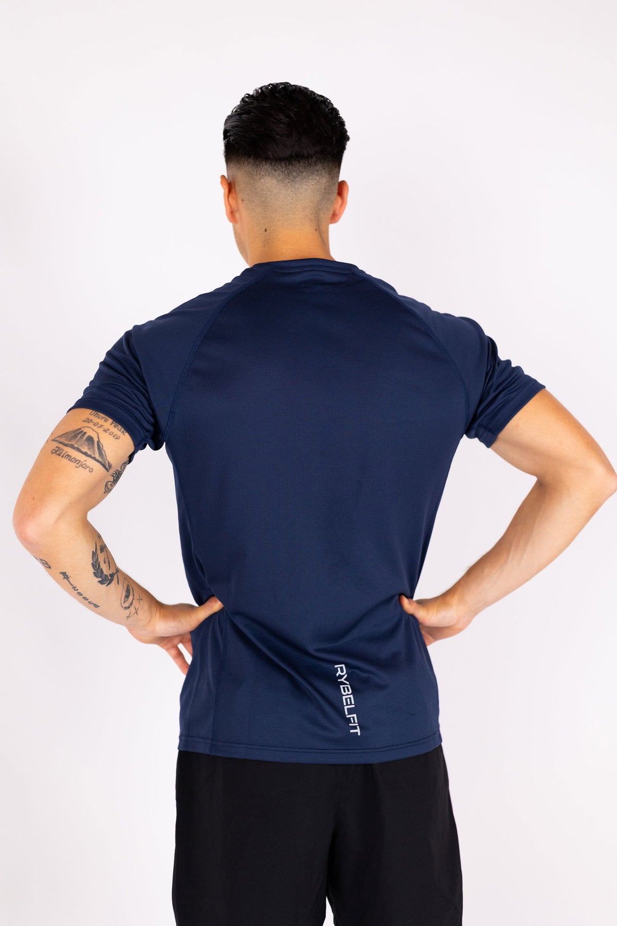 Aero-Vent T-shirt (Black Iris) - RYBELFIT Sportswear