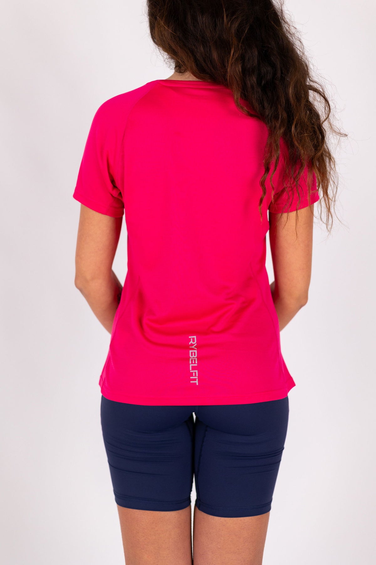 Aero-Vent T-shirt (Pink Peacock) - RYBELFIT Sportswear