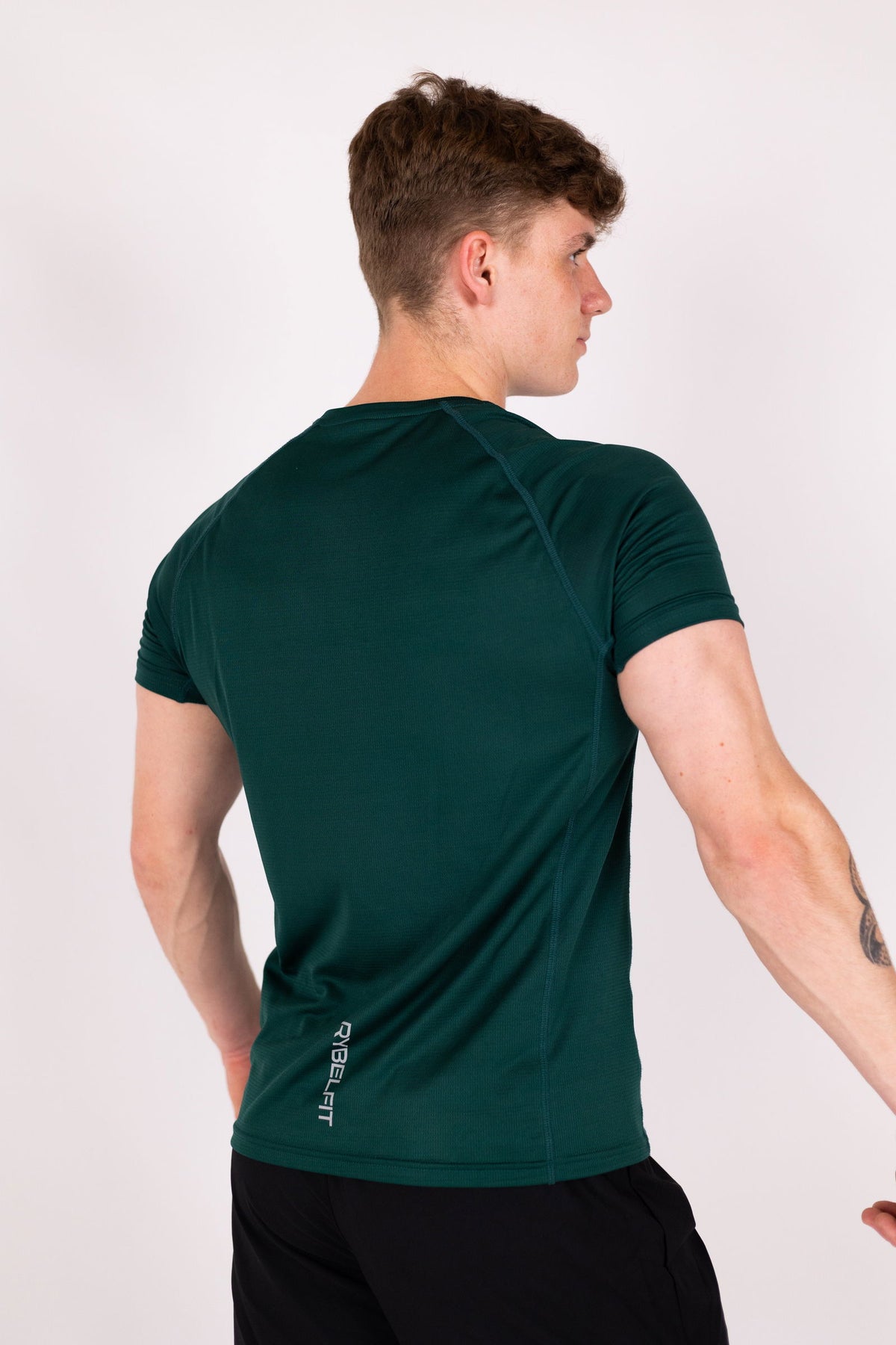 Aero-Vent T-shirt (Sea Moss Green) - RYBELFIT Sportswear