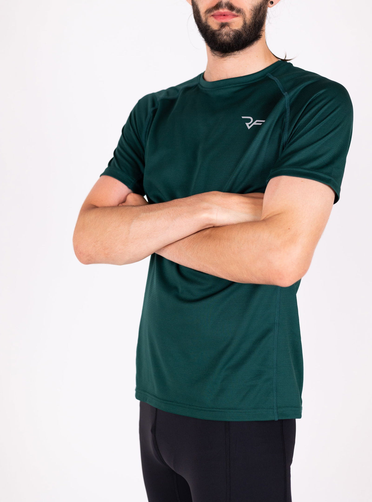 Aero-Vent T-shirt (Sea Moss Green) - RYBELFIT Sportswear