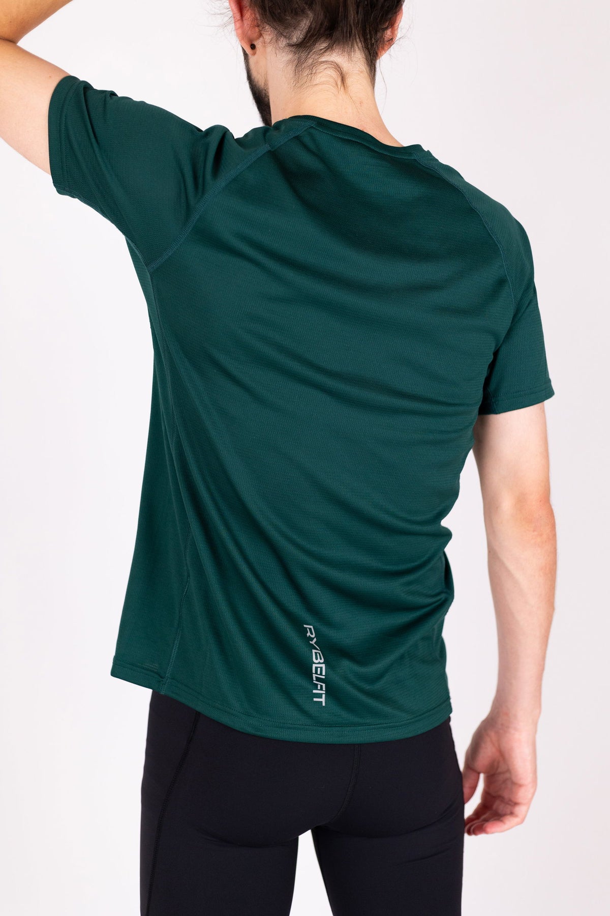 Aero-Vent T-shirt (Sea Moss Green) - RYBELFIT Sportswear
