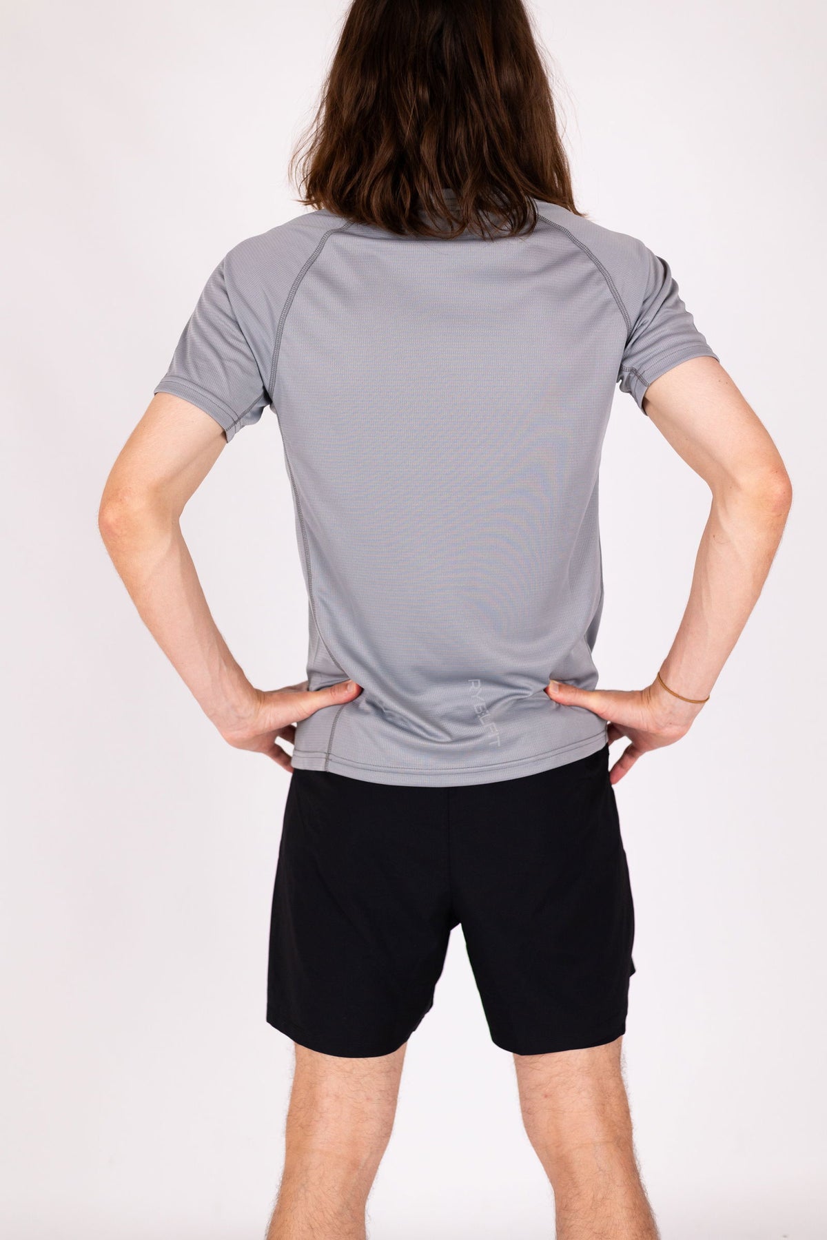 Aero-Vent T-shirt (Steel Grey) - RYBELFIT Sportswear