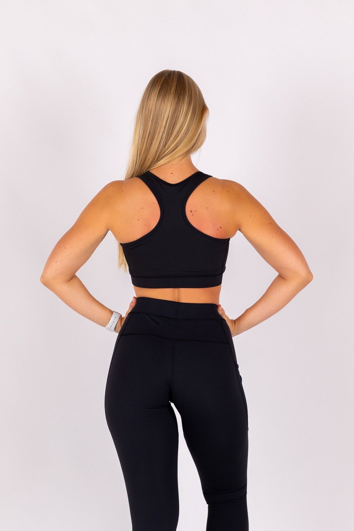 Peakmotion Sports Bra (Black) - RYBELFIT Sportswear