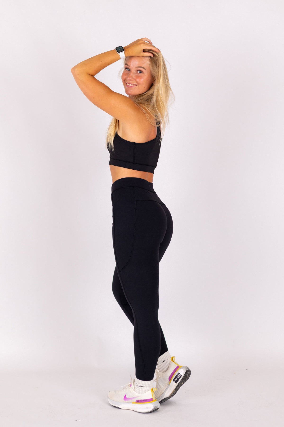 Peakmotion Sports Bra (Black) - RYBELFIT Sportswear