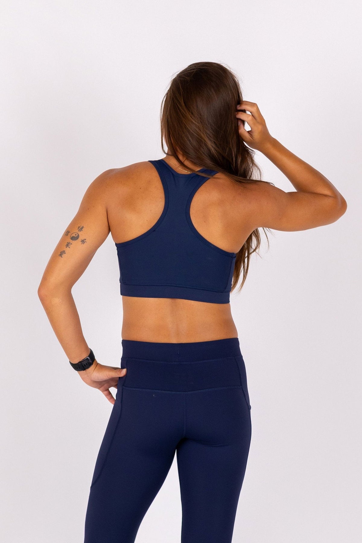 Peakmotion Sports Bra (Black Iris) - RYBELFIT Sportswear