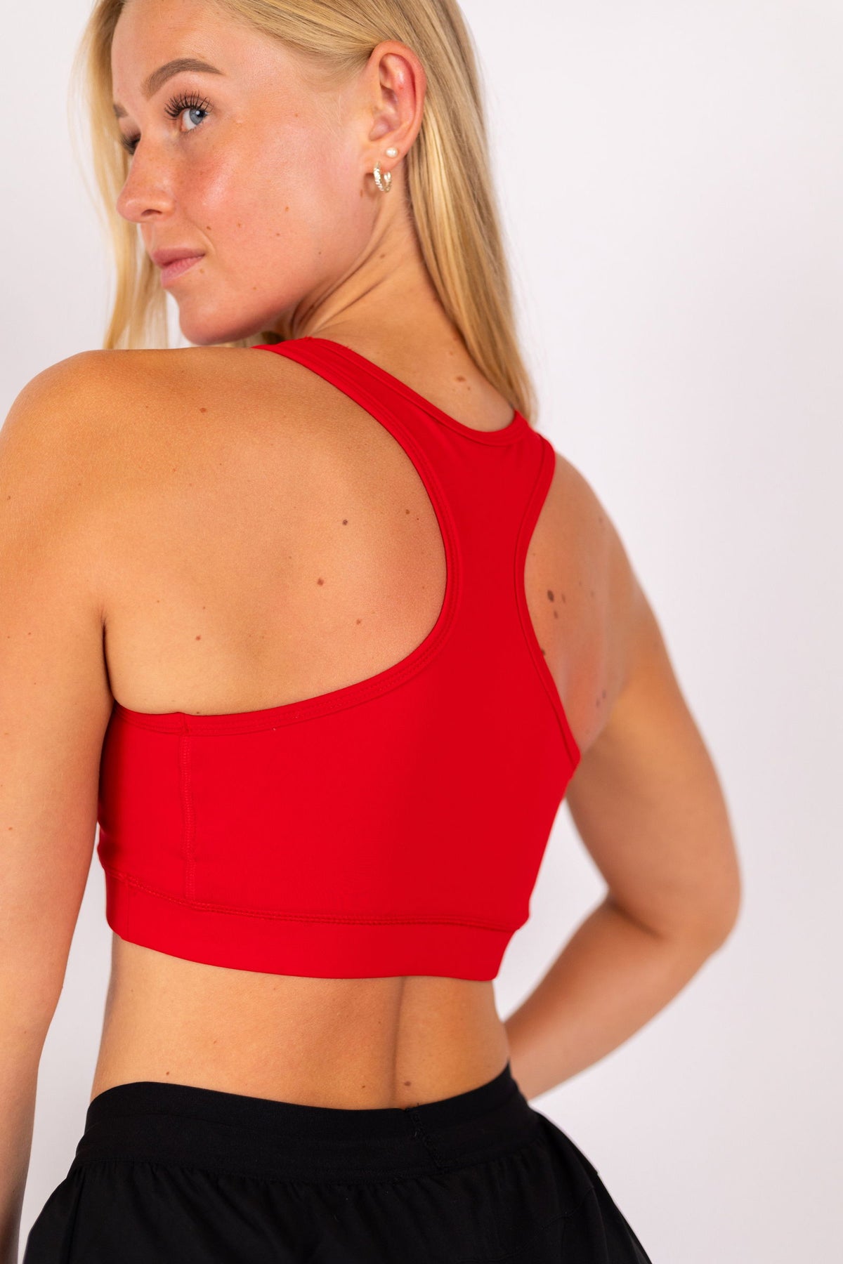 Peakmotion Sports Bra (Red) - RYBELFIT Sportswear