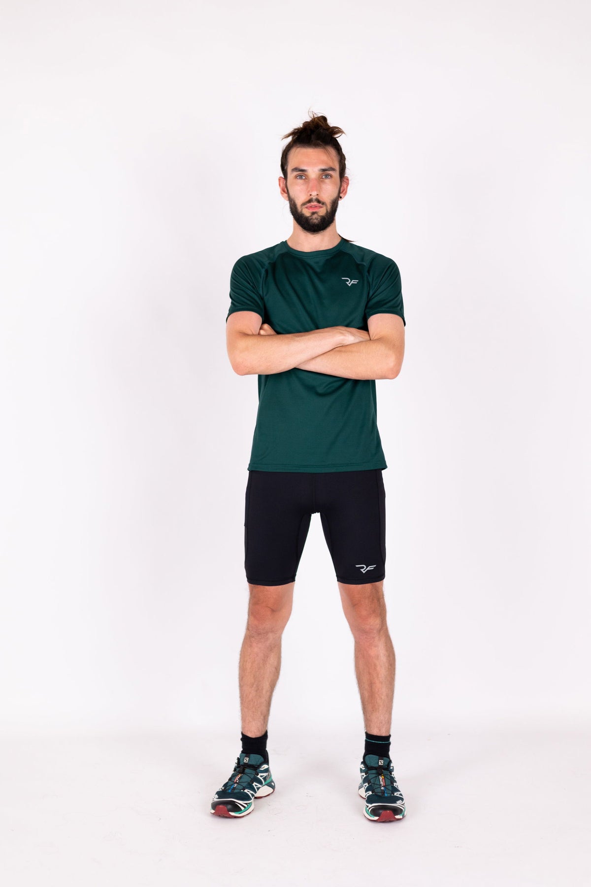 Performance Tight Shorts (Black) - RYBELFIT Sportswear