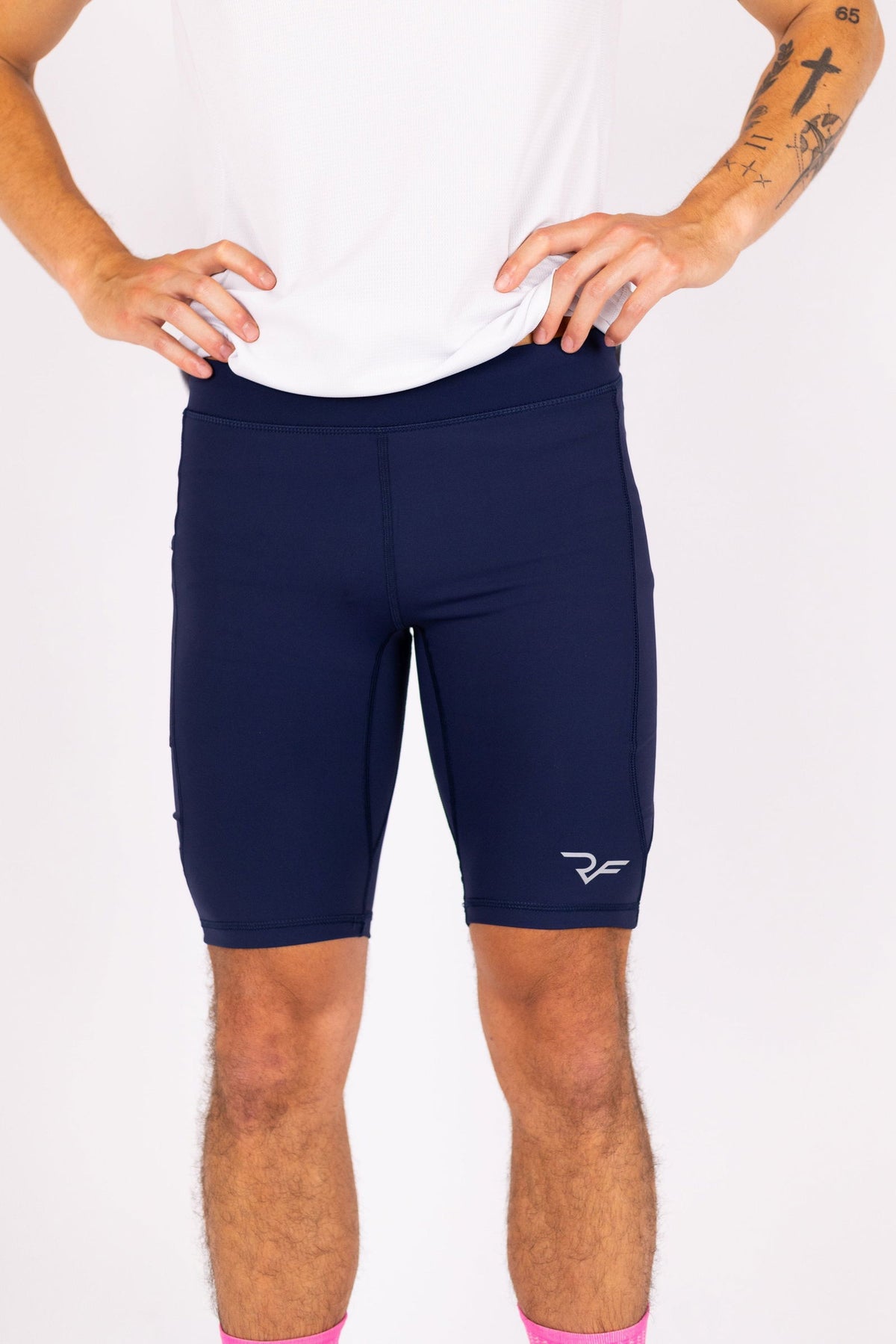 Performance Tight Shorts (Black Iris) - RYBELFIT Sportswear