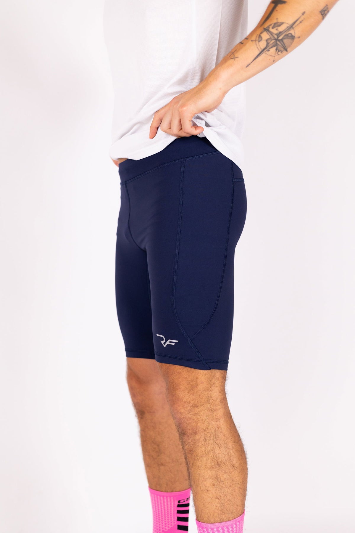 Performance Tight Shorts (Black Iris) - RYBELFIT Sportswear