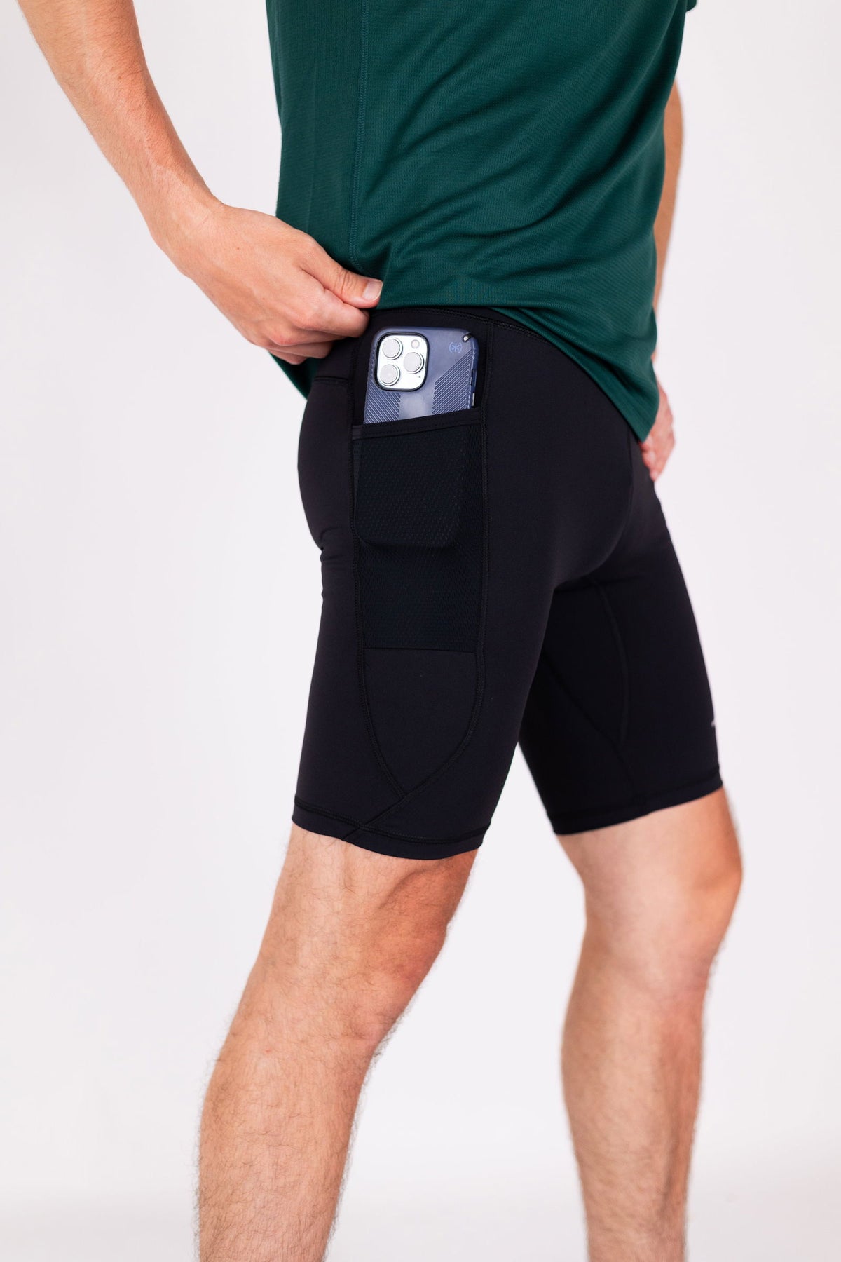 Performance Tight Shorts (Black Iris) - RYBELFIT Sportswear