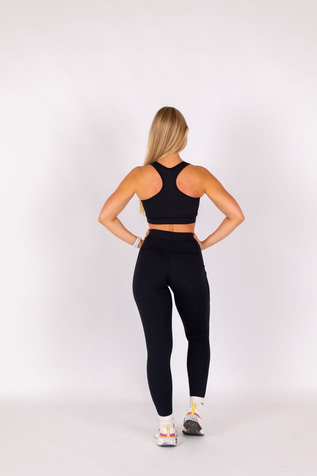 Performance Tights Women (Black) - RYBELFIT Sportswear